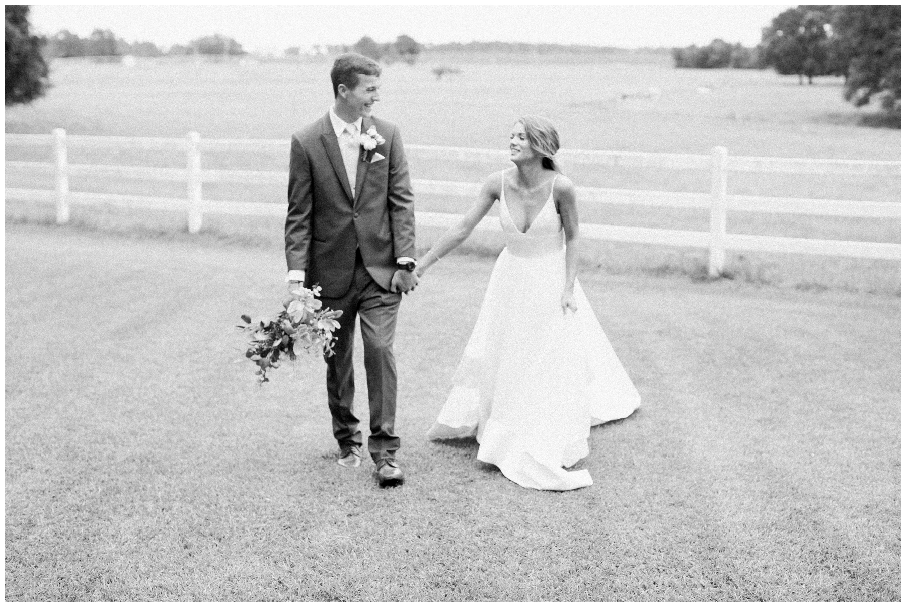 Atlanta_Georgia_Wedding_Photographer_Engaged_Black and White_Couple_Portrait_Fine Art_Rustic_Farmhouse