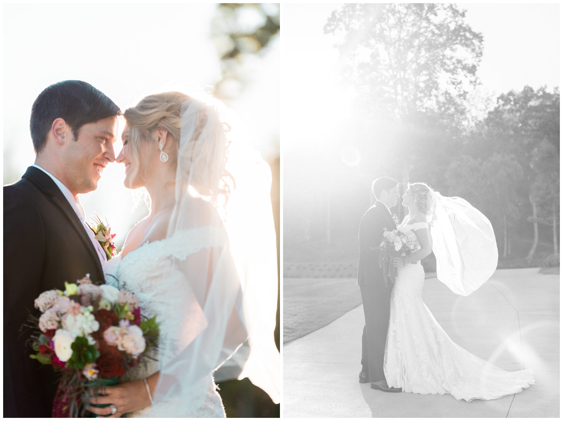 Heather Dettore Photography_Atlanta_Wedding Venue_ Bride and Groom_Sunset Portraits_Greystone_Estate