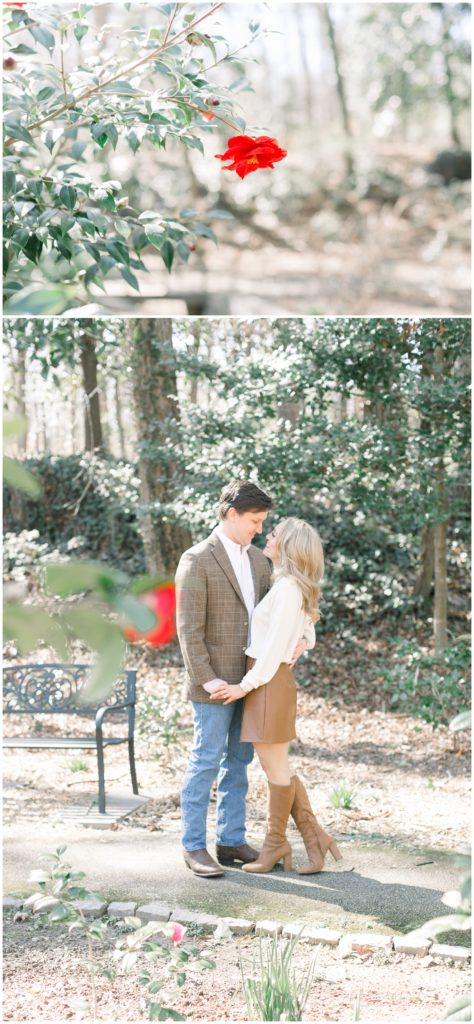 Atlanta_Wedding_photographer_Engagement Photos_Spring Engagement_Light and Airy_Spring 2022 Engagement Ideas_Wedding Blog_Romantic Poses